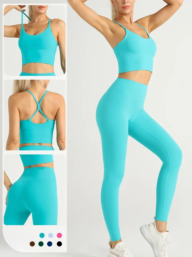 Pilates Yoga Legging - 2 Piece Yoga Clothes Women's Tracksuit
