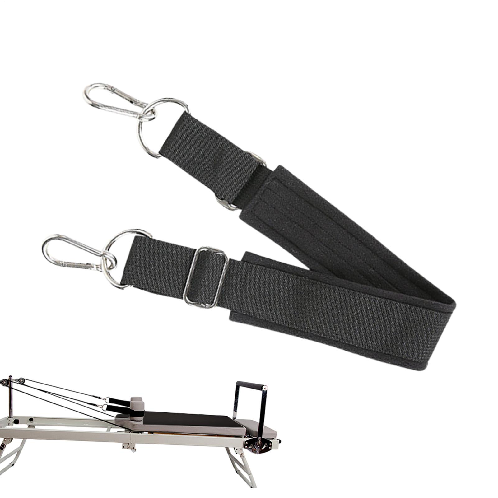 Pilates & Yoga Reversible Mockneck Sweatshirt - Reformer Footstrap Double-Loop Thickened Non-Slip Adjustable