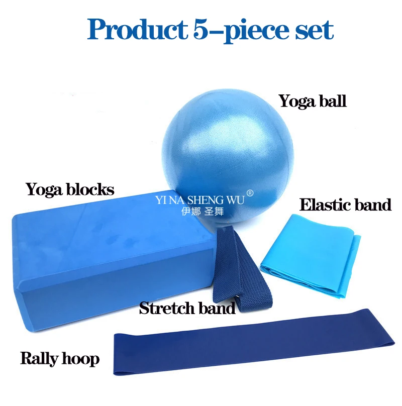Yoga Starter Kit 5pc Set Yoga  - Pilates Yoga Kit ulasan dan harga