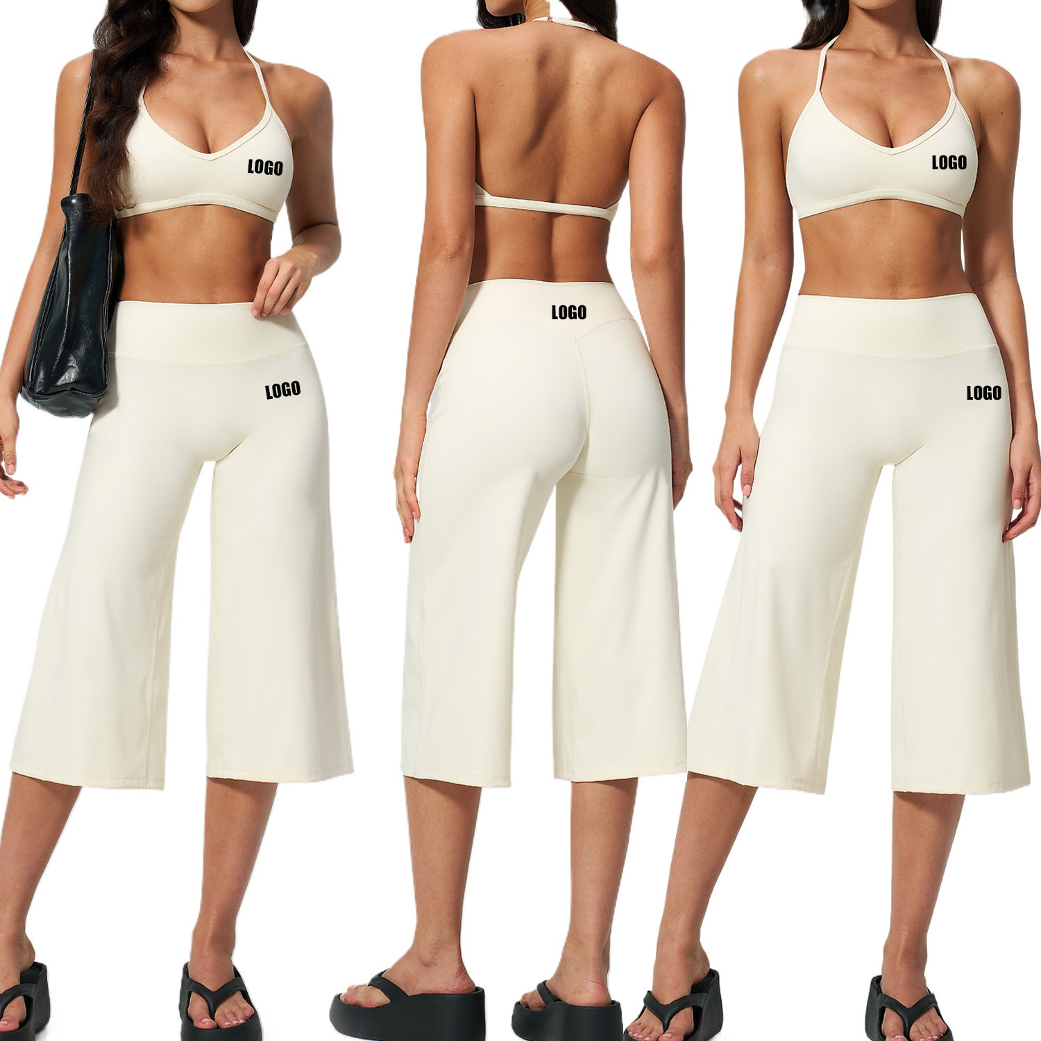 Custom LOGO women's yoga high- - Pilates Yoga Set ulasan dan harga