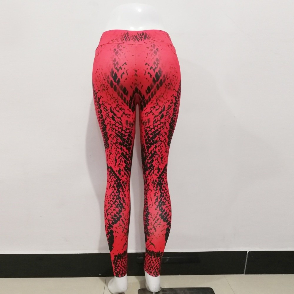 Serpentine Snake Print Legging - Pilates Yoga Legging ulasan dan harga