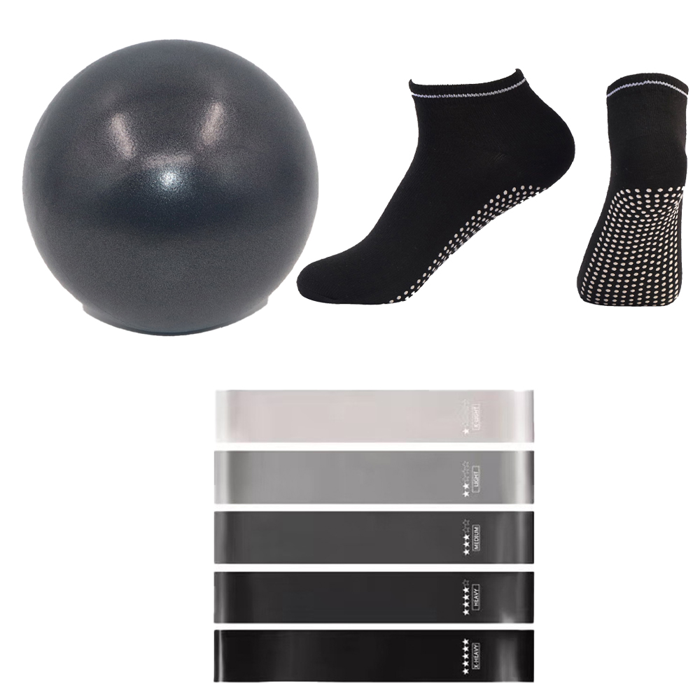 Pilates Ball Resistance Bands  - Pilates Yoga Kit ulasan dan harga