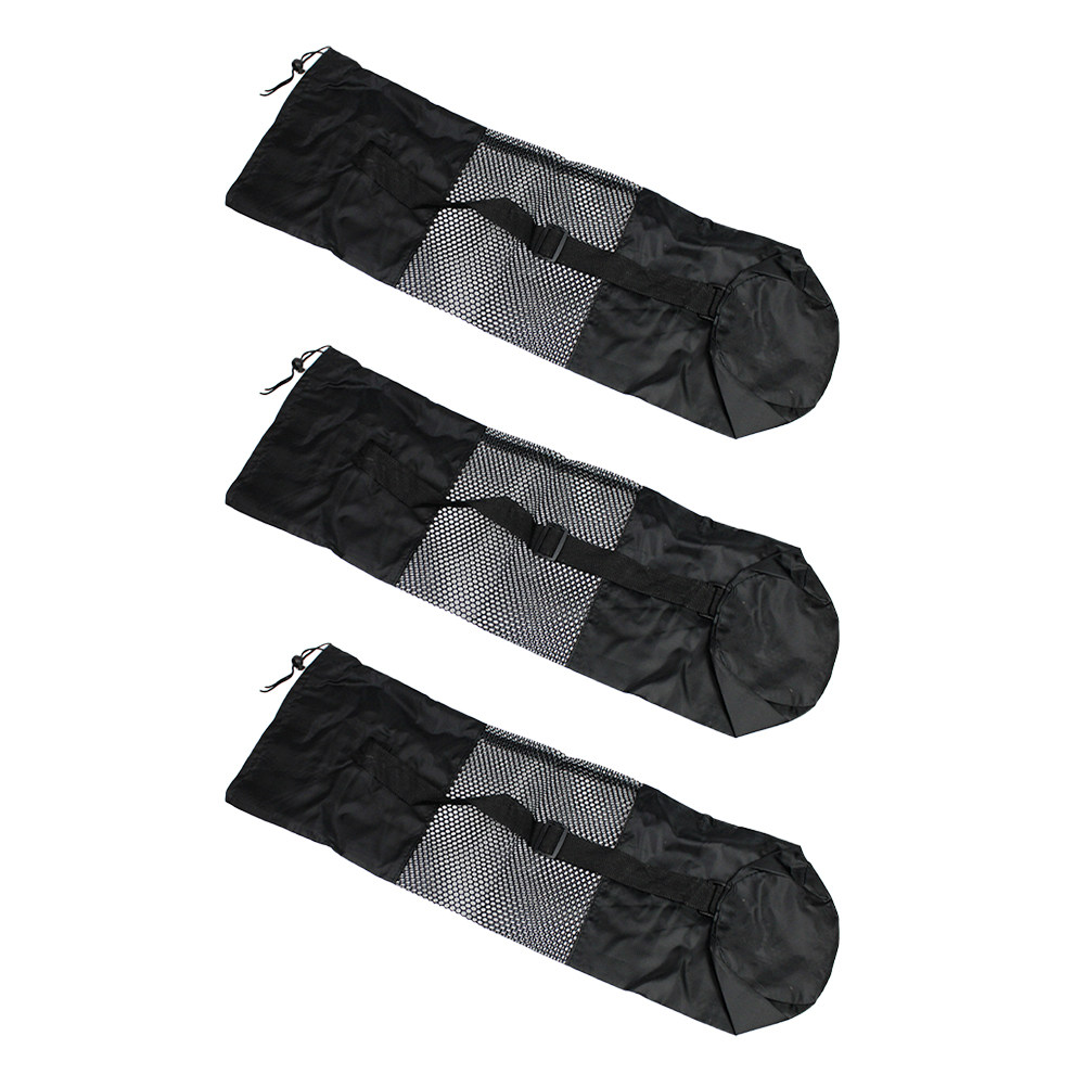 3Pcs Yoga Mat Mesh Bags Adjust - Yoga Mat Bag Carrier ulasan dan harga
