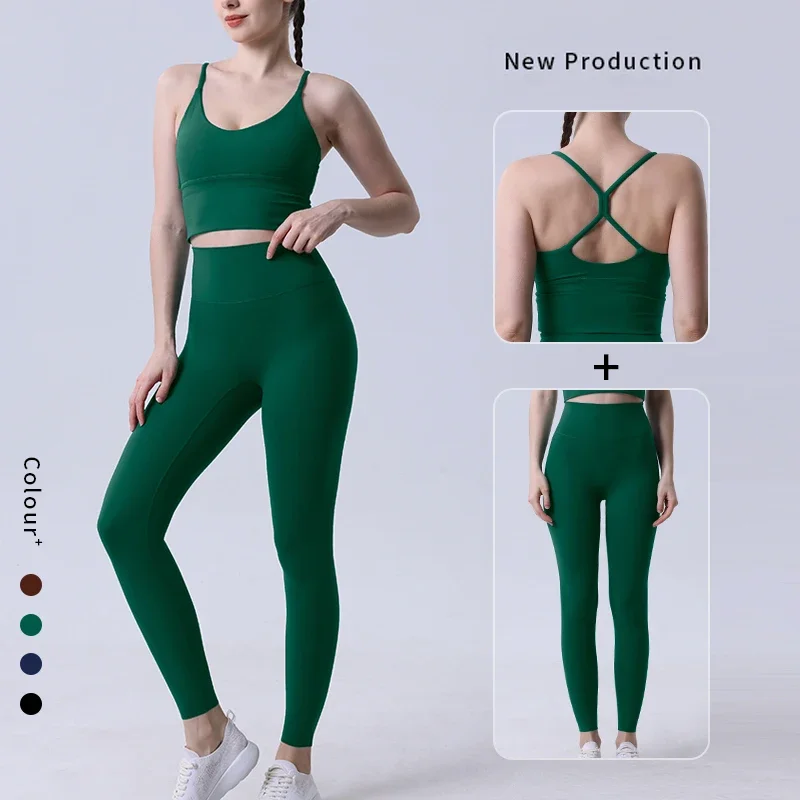 2 Piece Yoga Clothes Women's T - Pilates Yoga Legging ulasan dan harga
