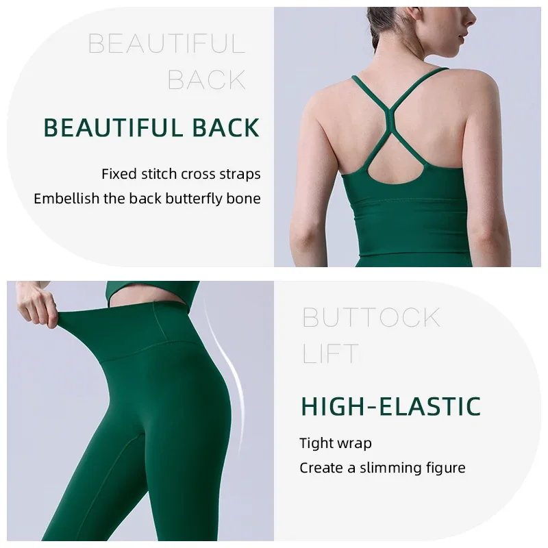2 Piece Yoga Clothes Women's T - Pilates Yoga Legging ulasan dan harga