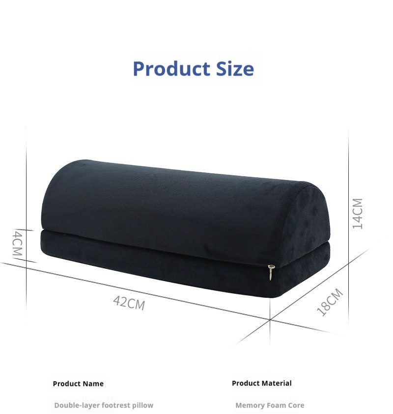 1pc Half Moon Bolster Pillow F - Bolster Cushion Round ulasan dan harga