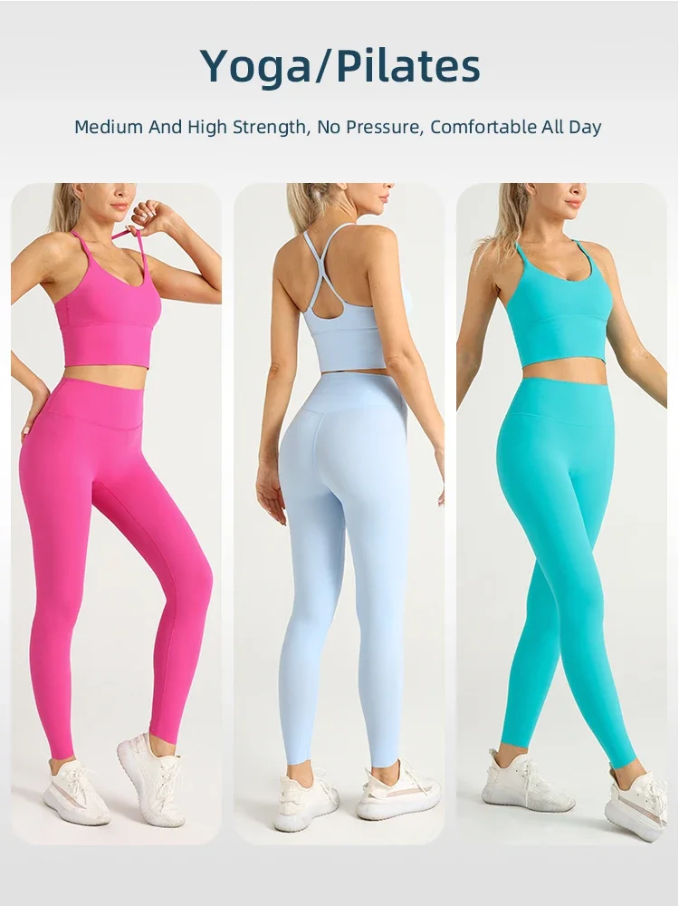 2 Piece Yoga Clothes Women's T - Pilates Yoga Legging ulasan dan harga