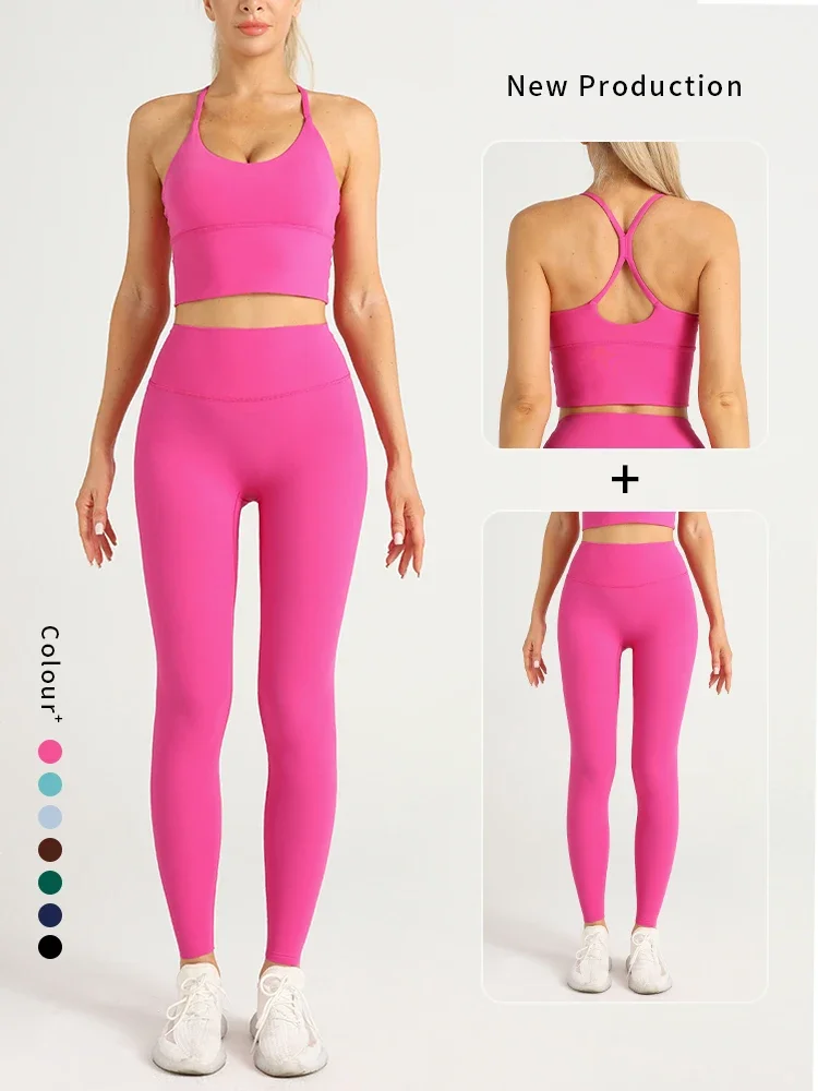 2 Piece Yoga Clothes Women's T - Pilates Yoga Legging ulasan dan harga