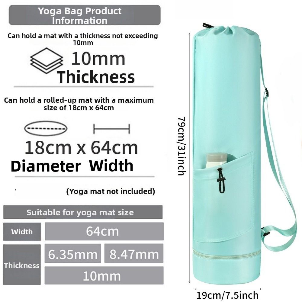 Large Capacity Yoga Mat Storag - Yoga Mat Bag Carrier ulasan dan harga