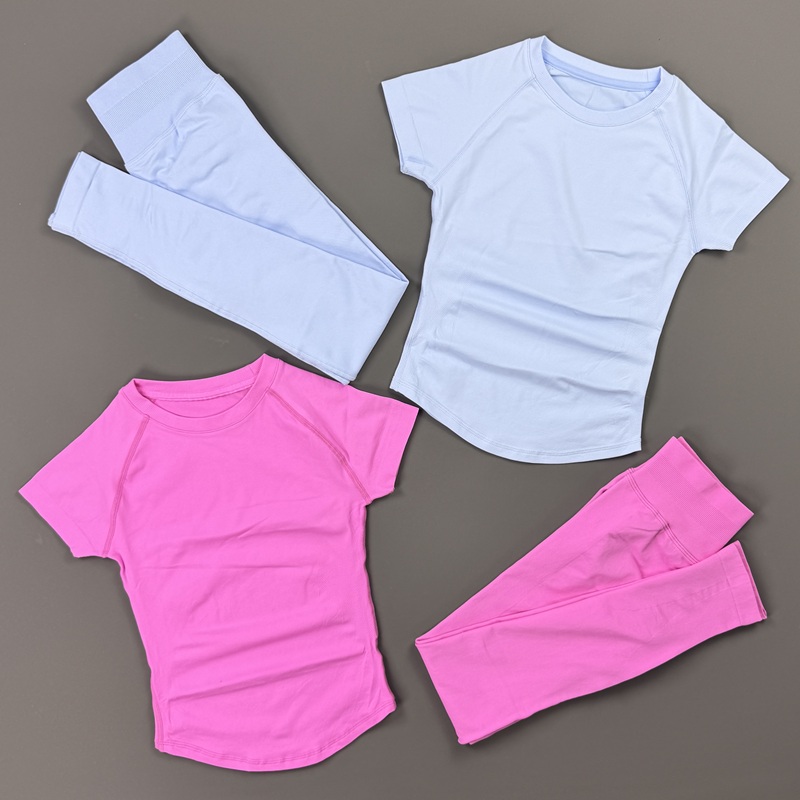 2Piece Gym Set Women Raglan Sh - Pilates Yoga Legging ulasan dan harga