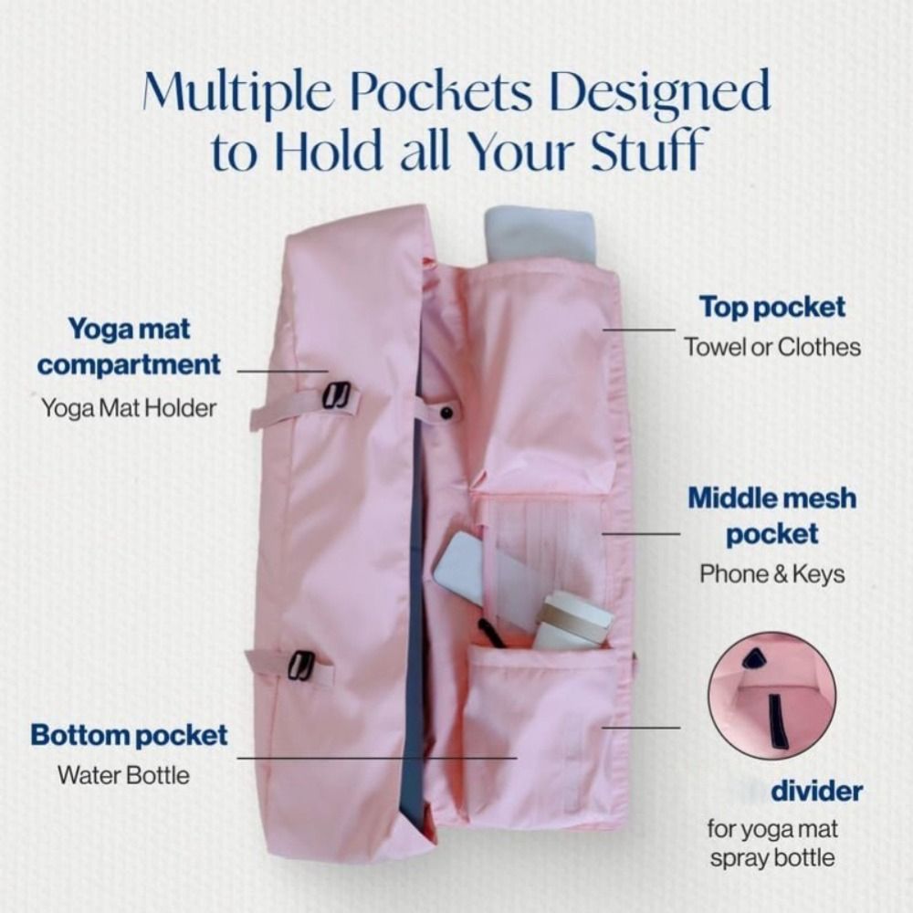 New Design Waterproof Yoga Mat - Yoga Mat Bag Carrier ulasan dan harga