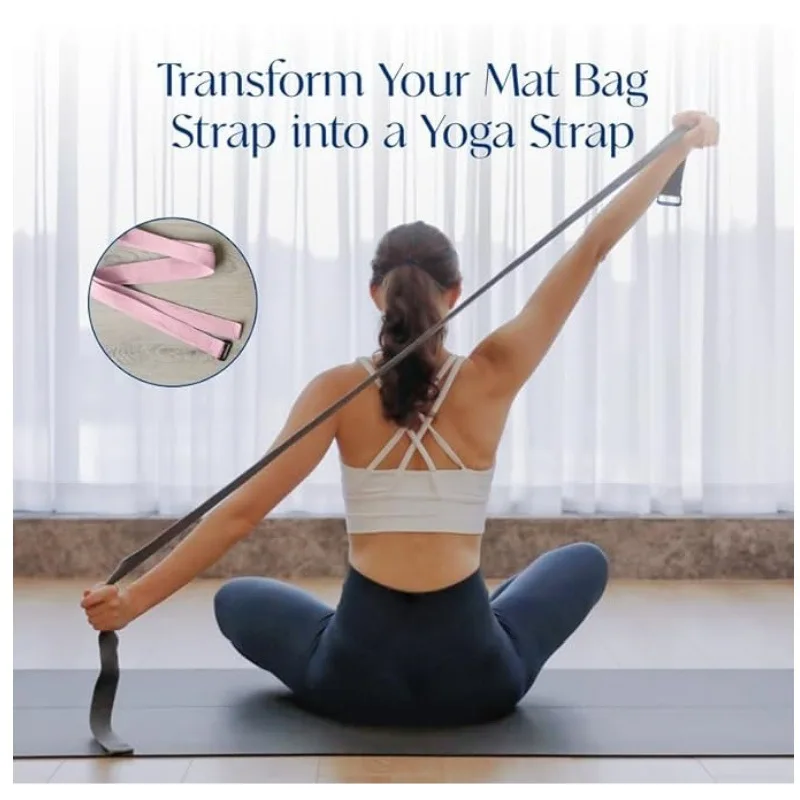Yoga Mat Bag with Water Bottle - Yoga Mat Bag Carrier ulasan dan harga
