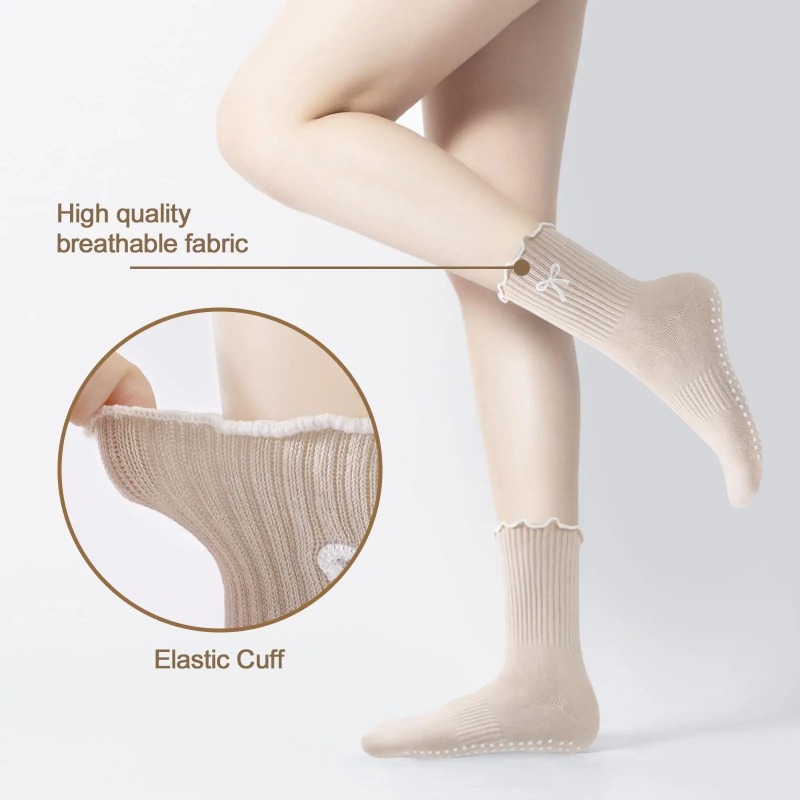 Professional Yoga Socks, Cotto - Pilates & Yoga Reversible Mockneck Sweatshirt ulasan dan harga