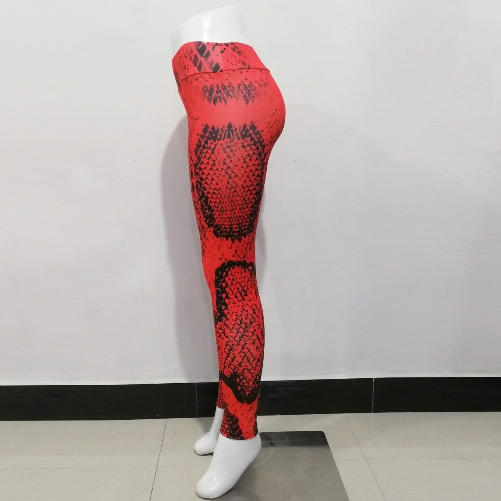 Serpentine Snake Print Legging - Pilates Yoga Legging ulasan dan harga