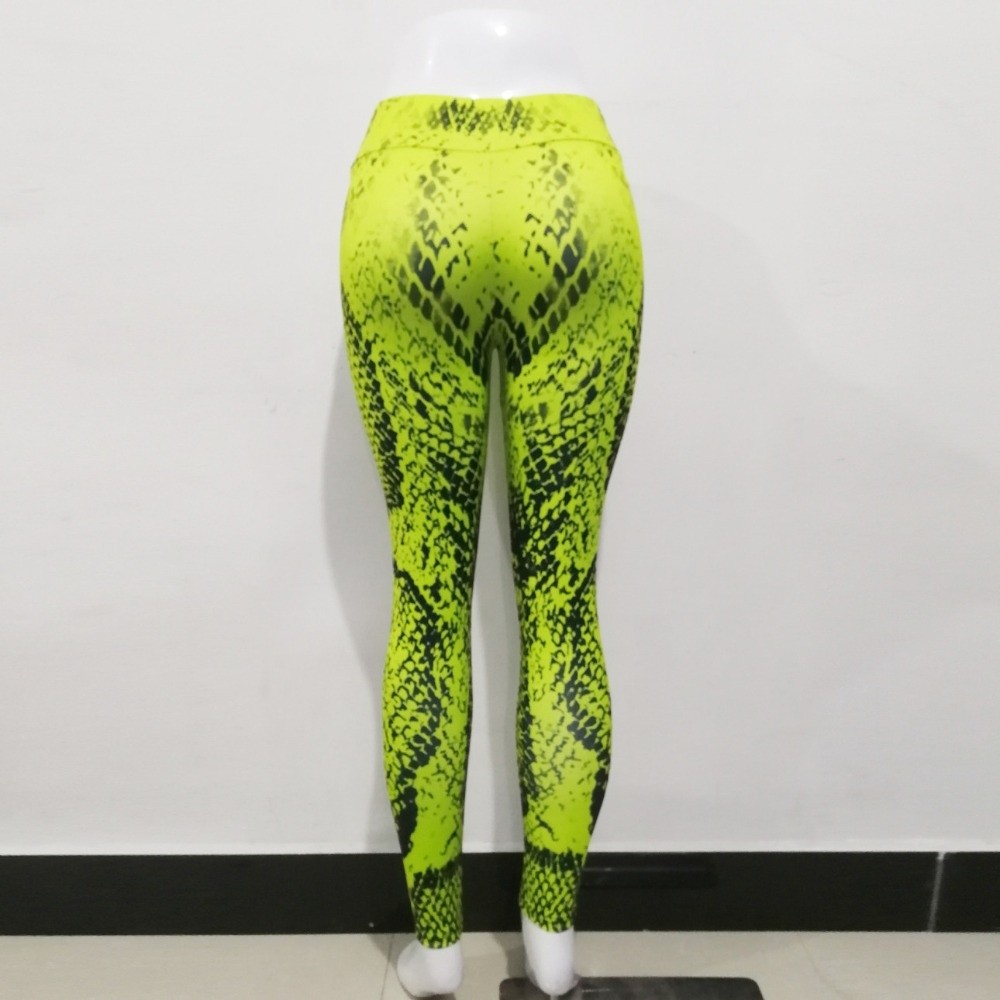 Serpentine Snake Print Legging - Pilates Yoga Legging ulasan dan harga