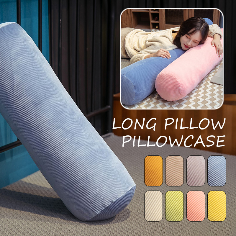 Soft Long Cylindrical Pillowca - Bolster Cushion Round ulasan dan harga