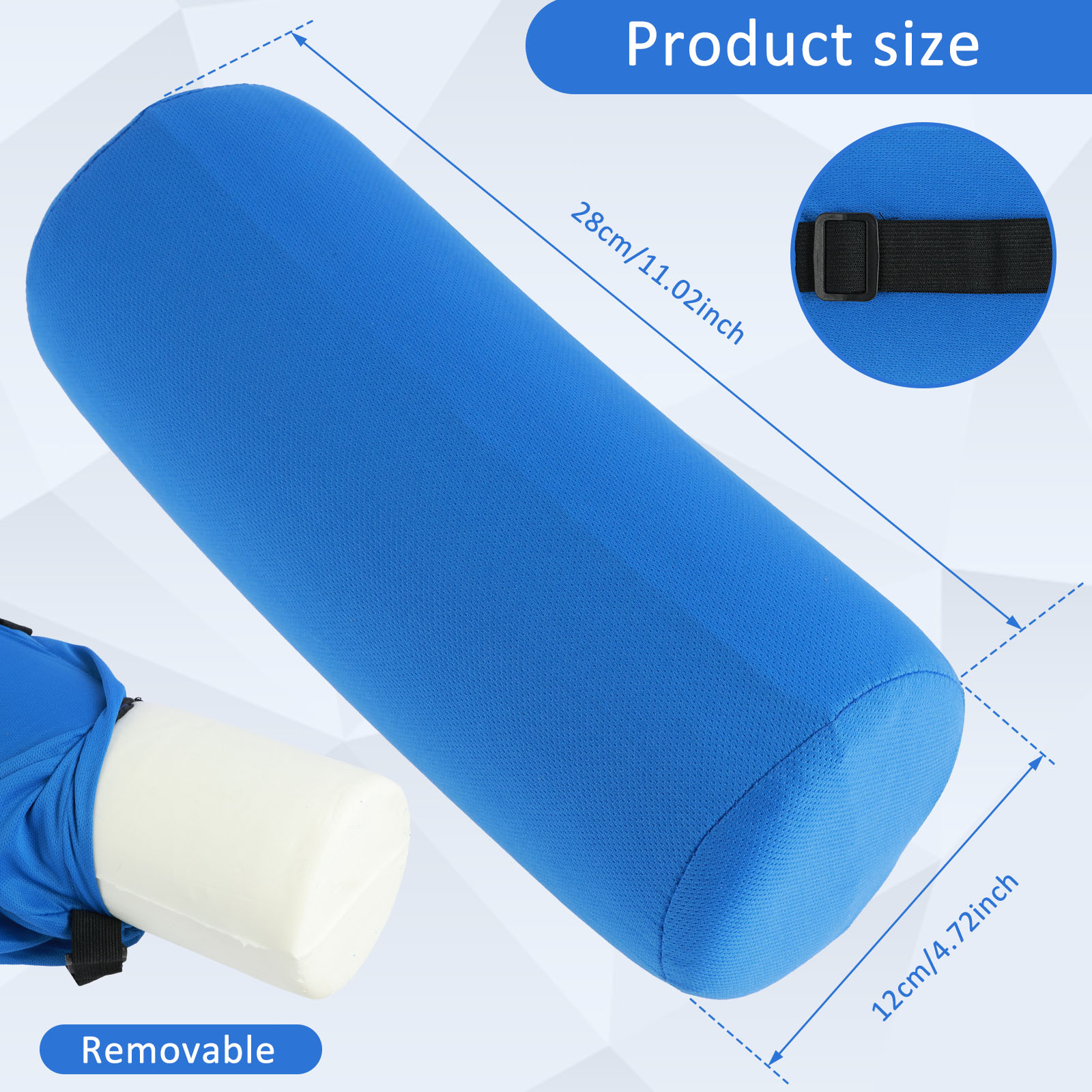 Round Lumbar Support Roll Memo - Bolster Cushion Round ulasan dan harga