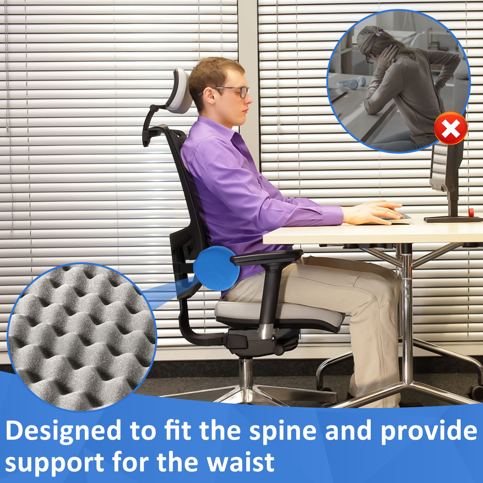 Round Lumbar Support Roll Memo - Bolster Cushion Round ulasan dan harga