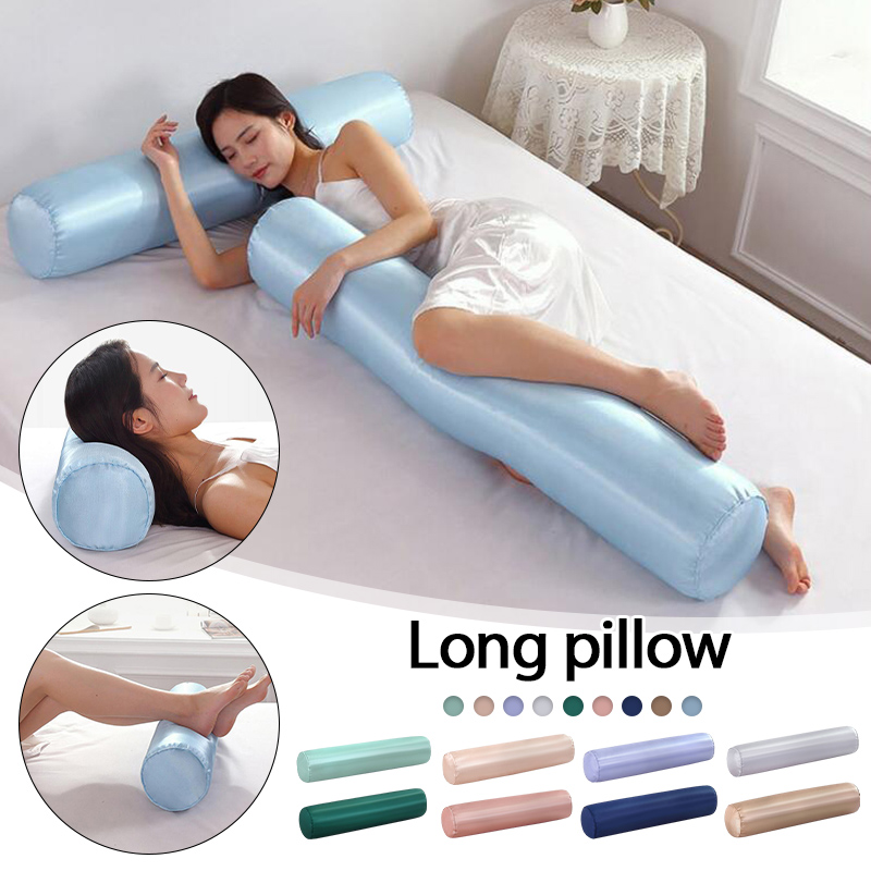 100cm Cervical Neck Roll Ice S - Bolster Cushion Round ulasan dan harga