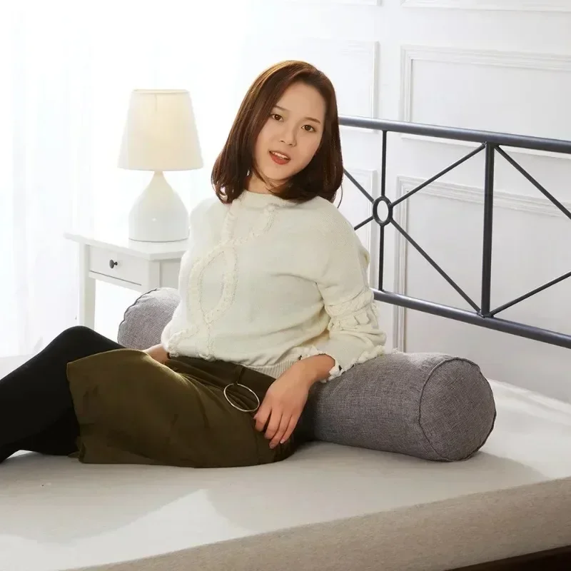 Pillow Neck Roll Cervical Roun - Bolster Cushion Round ulasan dan harga