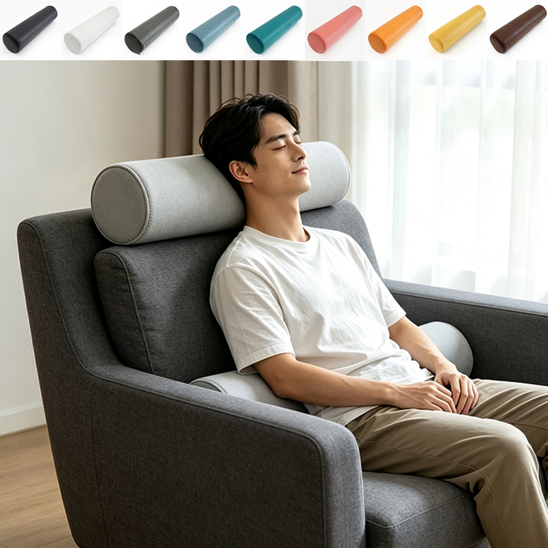 Large Multi-Scene Cylindrical  - Bolster Cushion Round ulasan dan harga