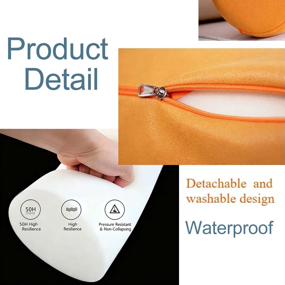 Large Multi-Scene Cylindrical  - Bolster Cushion Round ulasan dan harga