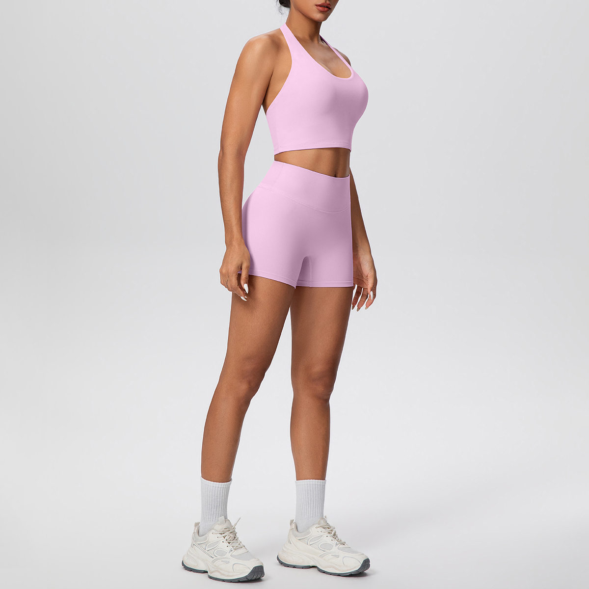 2picese Women Yoga Suit Solid  - Pilates Yoga Kit ulasan dan harga