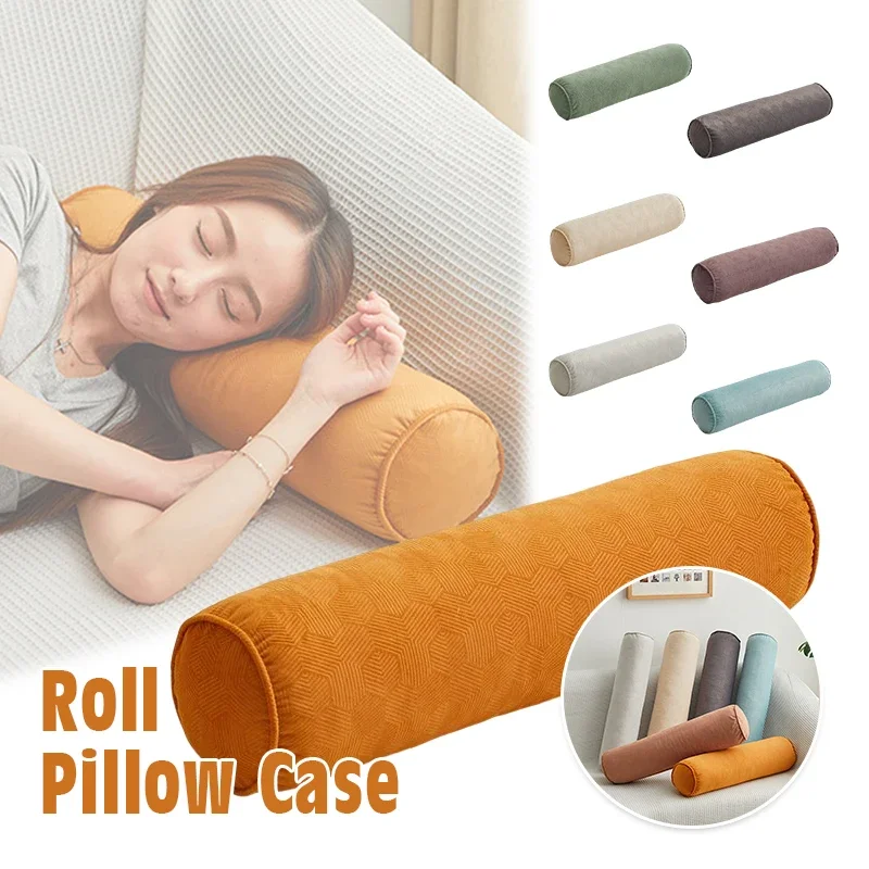 Round Removable Bed Pillows Ro - Bolster Cushion Round ulasan dan harga