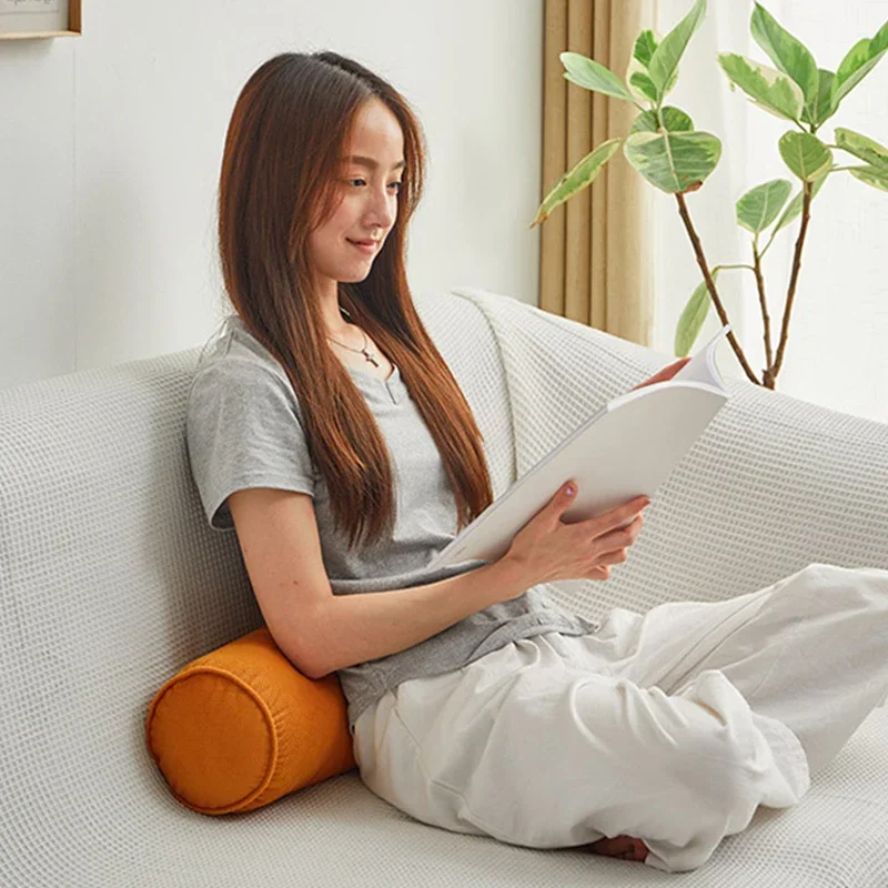 Round Removable Bed Pillows Ro - Bolster Cushion Round ulasan dan harga