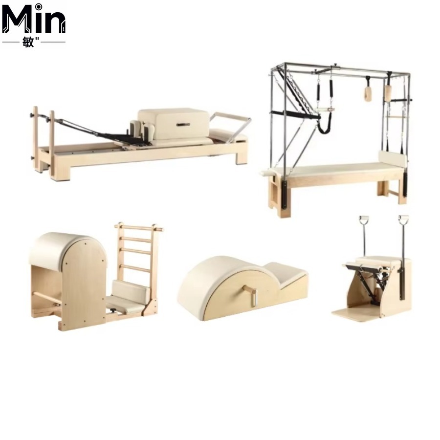 5 Pcs Set Wood Pilates Reforme - Pilates Yoga Machine ulasan dan harga