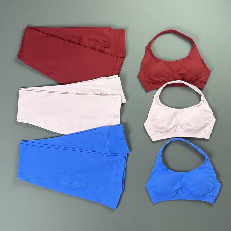 2Pcs Bell Bottom Leggings Set  - Pilates Yoga Legging ulasan dan harga