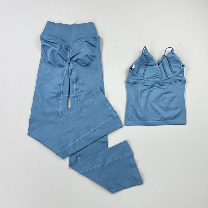 2Pcs Women Seamless Yoga Worko - Pilates Yoga Kit ulasan dan harga