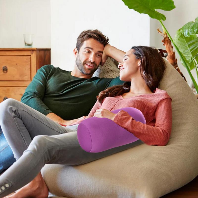 Round Cervical Pillow portable - Bolster Cushion Round ulasan dan harga