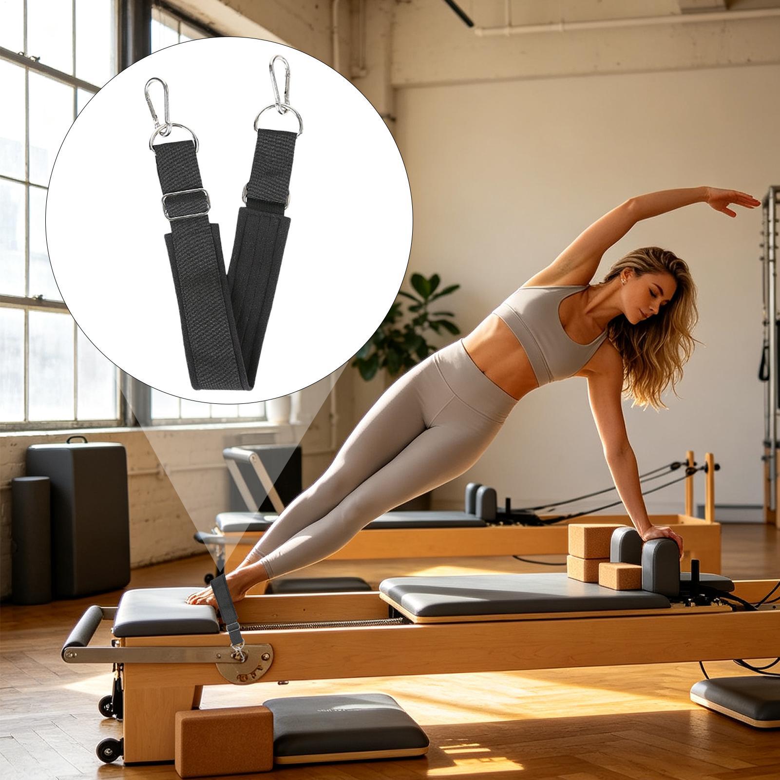 Reformer Footstrap Double-Loop - Pilates & Yoga Reversible Mockneck Sweatshirt ulasan dan harga